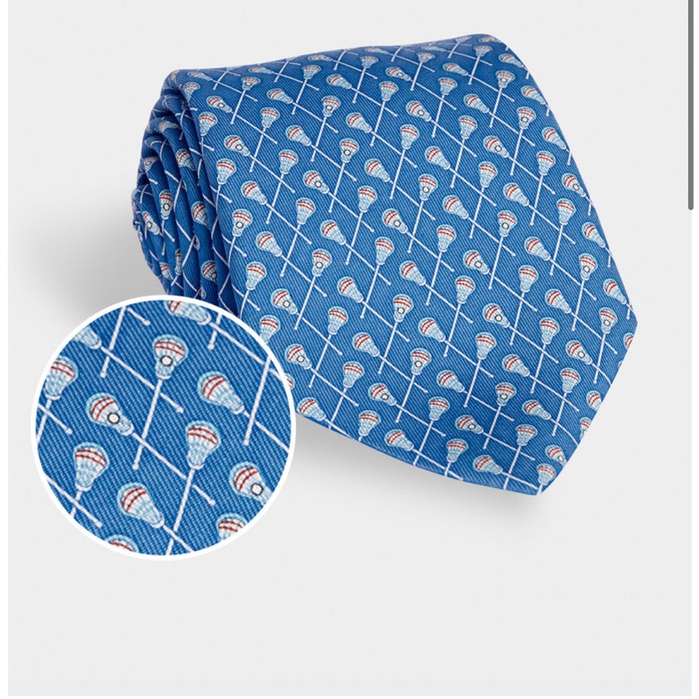 Vineyard Vines Blue Golf Motif Tie